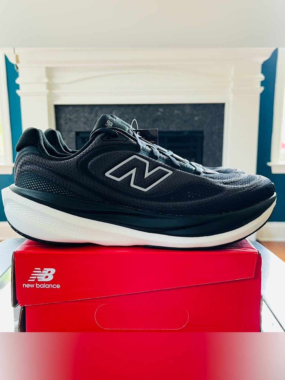 New Balance 1080v15 M10802FR Men's Black/Slate Grey Running Shoes